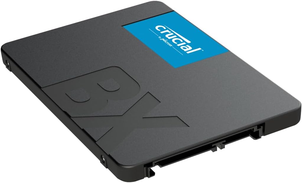 Crucial BX500 2TB 3D NAND SATA SSD interno de 2.5 pulgadas, hasta 540MB/s - CT2000BX500SSD1, unidad de estado sólido