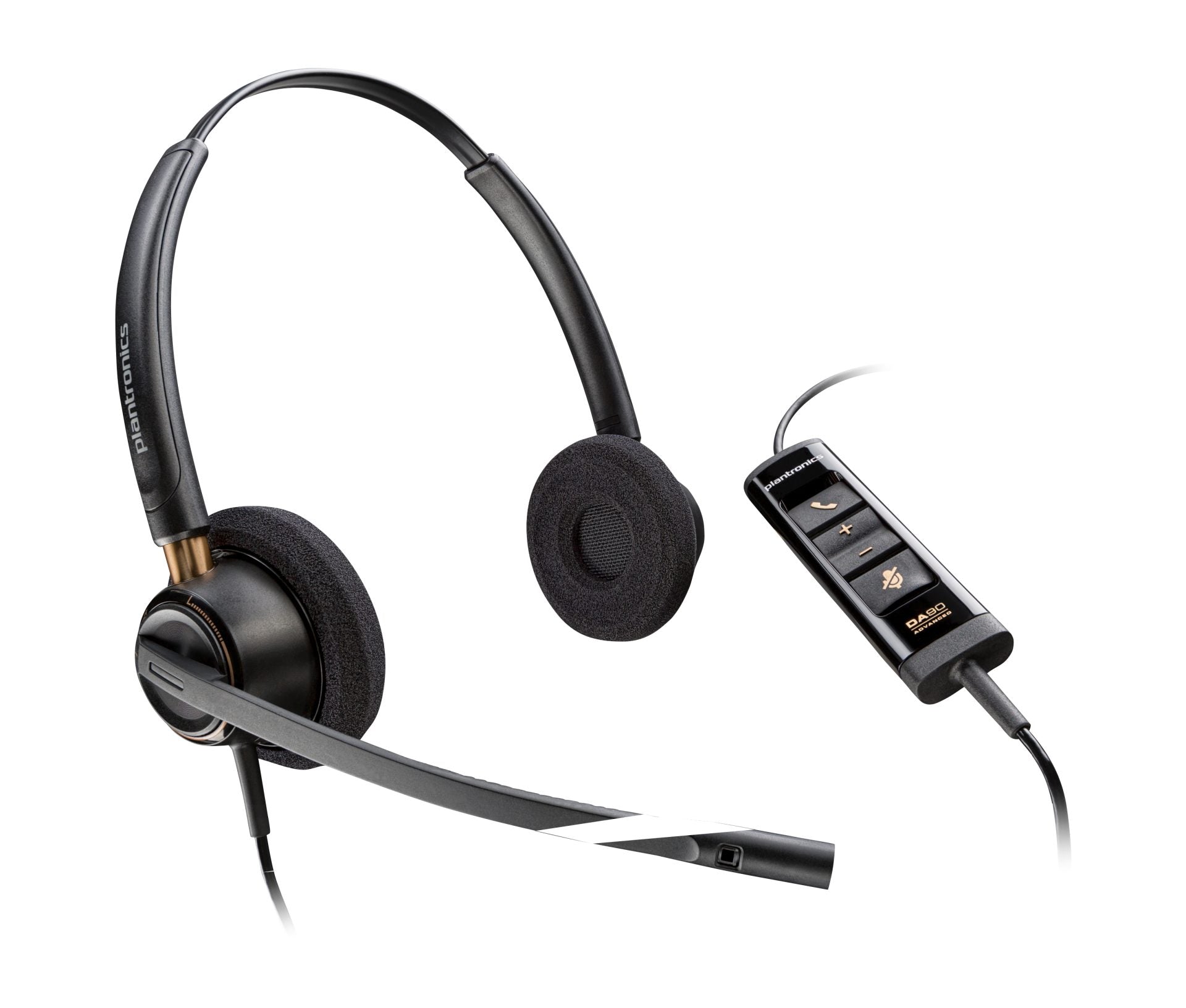Poly EncorePro 525 Microsoft Teams Certified Stereo with USB-A Headset (Pregunta a nuestro asesor)
