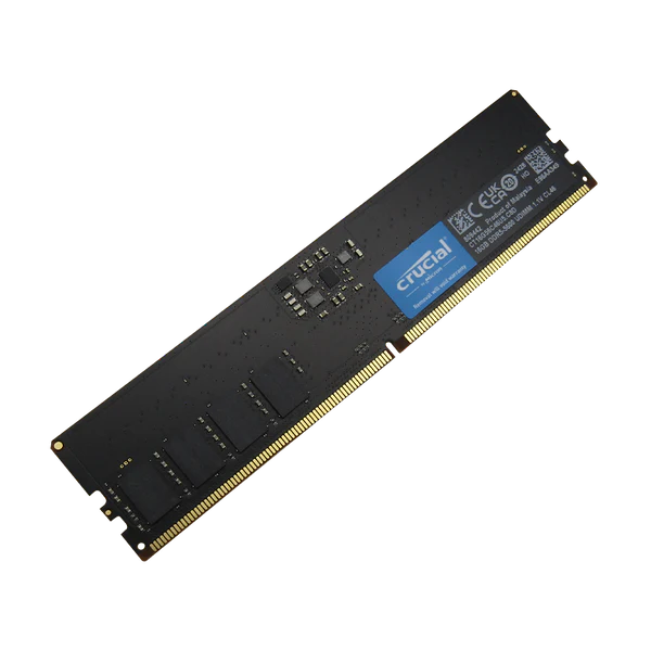 Memoria RAM para Desktop DDR5 PC5-44800 16GB 5600MHZ CL46 1.1V DESKTOP CRUCIAL CT16G56C46U5