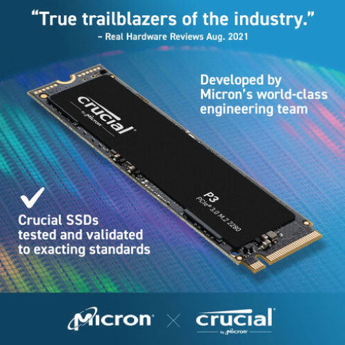 Crucial P3 NVMe PCIe 3.0 M.2 Internal SSD