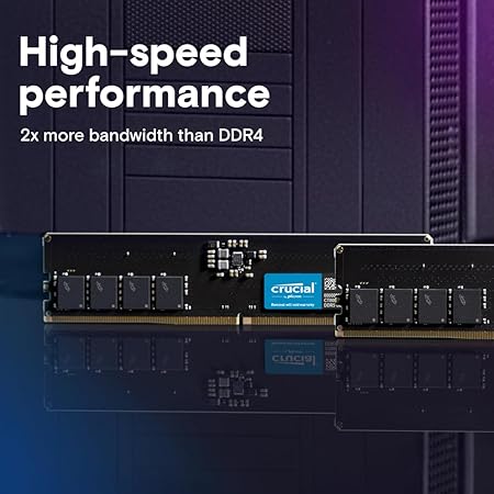 Crucial Memoria de escritorio DDR5 de 32 GB