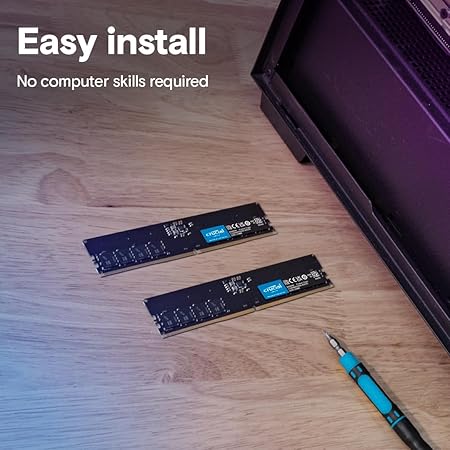 Crucial Memoria de escritorio DDR5 de 32 GB