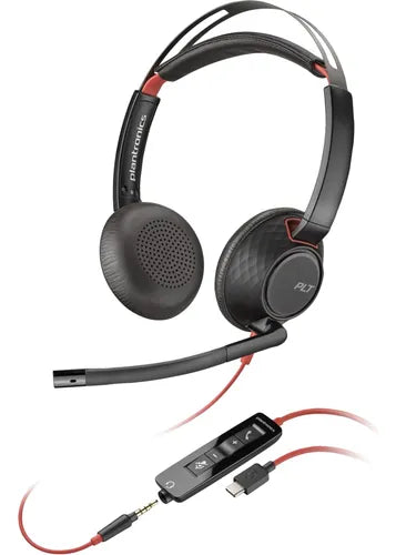Diadema Hp Poly Blackwire 5220 Stereo USB-C Headset (Pregunta a nuestro asesor)