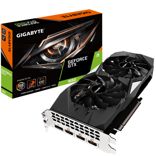 Tarjeta gráfica GeForce® GTX 1650 GAMING OC 4G