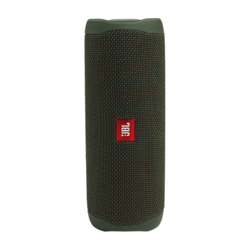 JBL Flip 5 Waterproof Bluetooth Speaker (Forest Green)