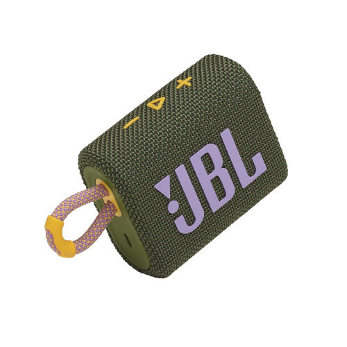 JBL Go 3 Portable Bluetooth Speaker (Green)