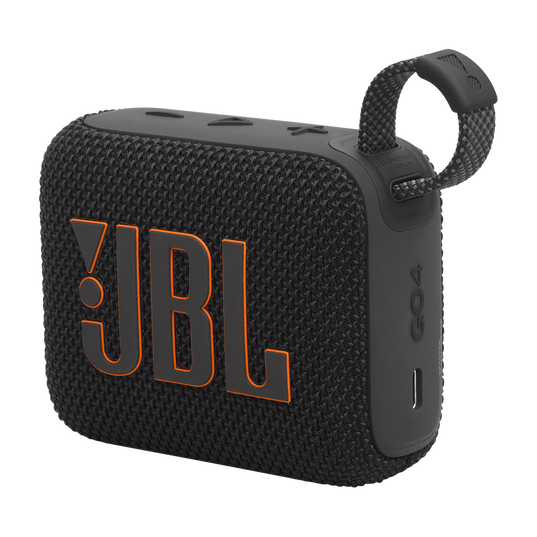 JBL Go 4 Portable Bluetooth Speaker (Black)