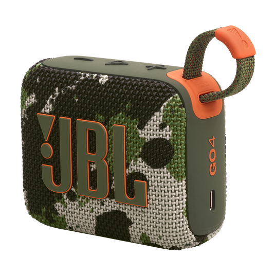 JBL Go 4 Portable Bluetooth Speaker (Escuadron