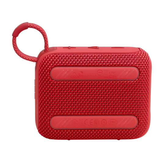 JBL Go 4 Portable Bluetooth Speaker (Red)