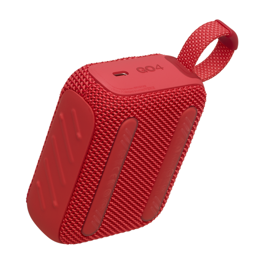 JBL Go 4 Portable Bluetooth Speaker (Red)