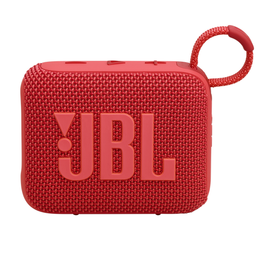 JBL Go 4 Portable Bluetooth Speaker (Red)