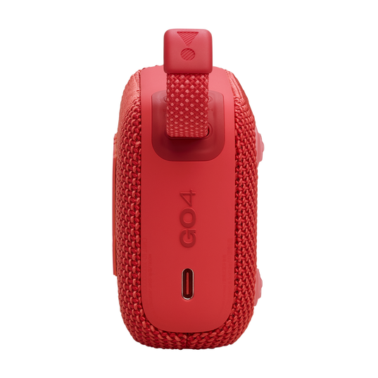 JBL Go 4 Portable Bluetooth Speaker (Red)