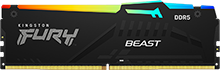 MEMORIA GAMER 16GB 5600 KINGSTON FURY BEAST BK KF556C40BBA-16 RGB XMP