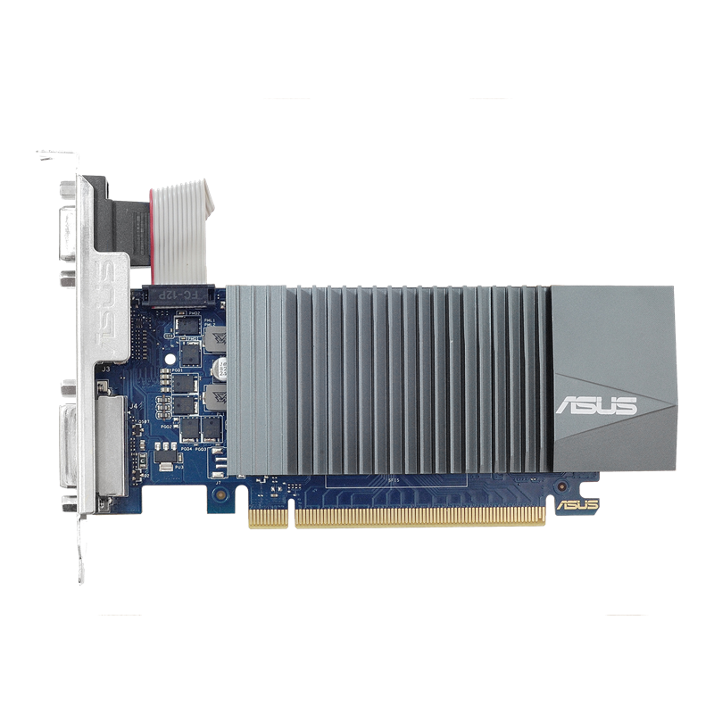Tarjeta Gráfica ASUS GeForce® GT 710 con refrigeración pasiva y silenciosa