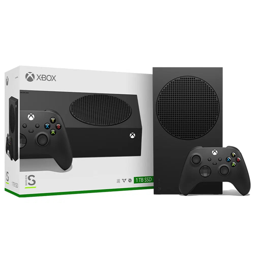 Consola Xbox Series S Carbon Black SSD 1TB (Venta Bajo Pedido)
